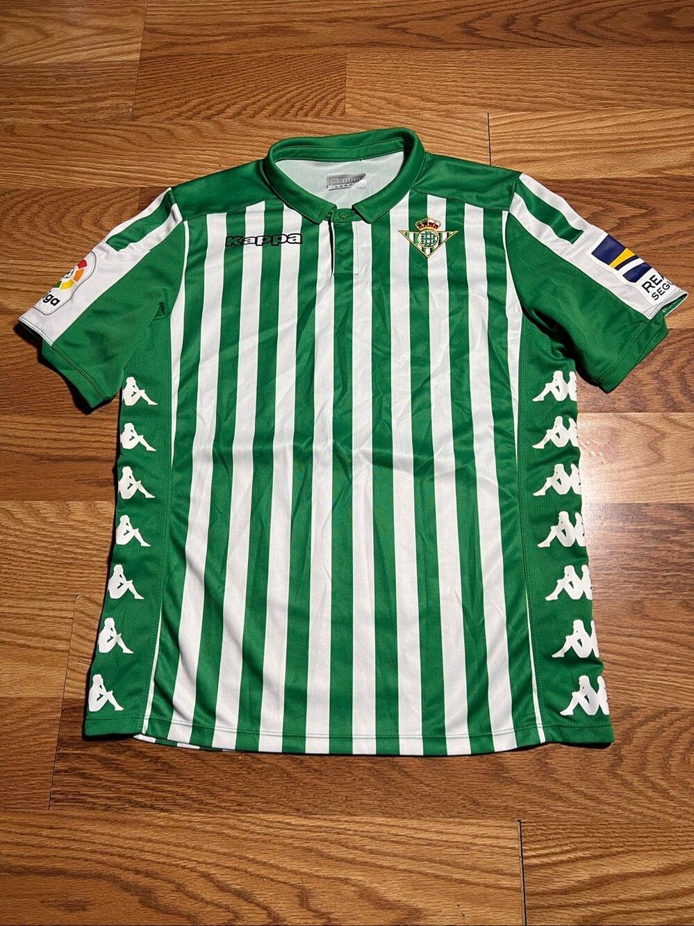 Kappa Real Betis 2019/20 Home Football Jersey Large